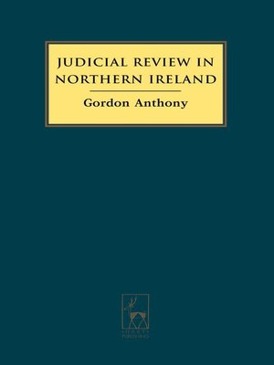 cover image of Judicial Review in Northern Ireland